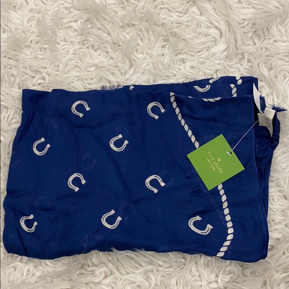 NEW • Kate Spade • Howdy Oblong Horseshoe Scarf - Picture 5 of 6